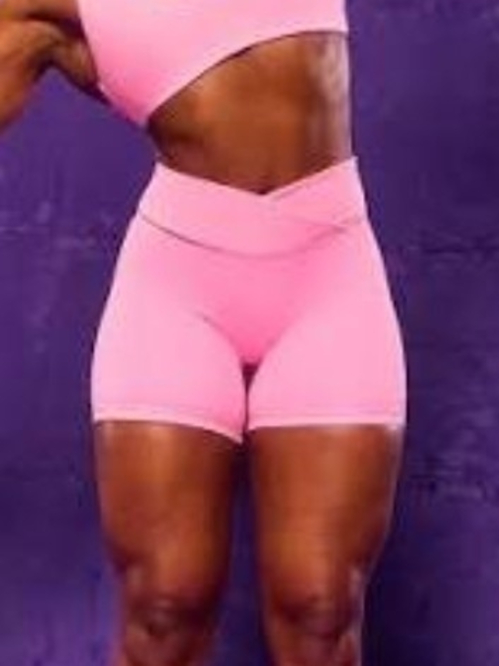 Oner Active UnifiedMove Wrap Shorts - Power Pink